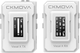 Bezprzewodowy system mikrofonowy CKMOVA Vocal X V1W 2.4 GHz White (SUP_em4022) - obraz 1