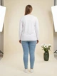 Лонгслів жіночій ASOS Design Maternity з органічної бавовни білий 44-46 - изображение 3