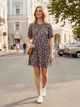 Міні-сукня жіноча ASOS Design квітковий принт на чорному XS - изображение 3