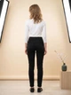 Джинси скіні жіночі висока посадка Lift Slim & Shape NEXT UK 14R 46-48 чорні - зображення 3
