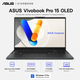 Ноутбук 15.6" Asus VivoBook Pro 15 OLED N6506CU-MA012X Intel Core Ultra 9 285H 24GB 2TB SSD RTX 4050 W11 Pro Earl Gray (90NB15E3-M000K0) - зображення 1