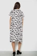 Платье женское однотонное с принтом белый 214R209-6 AGER 56 (4XL-5XL) - изображение 4