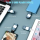 Флешка AXFEE 256GB 4-в-1 USB 3.0 Type-C microUSB Lightning для телефону та ПК - зображення 3