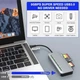 Зчитувач карт пам’яті 7-в-2 USB 3.0/USB Type-C для SD, MicroSD, SDXC, SDHC та MMC - зображення 3