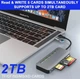 Зчитувач карт пам’яті 7-в-2 USB 3.0/USB Type-C для SD, MicroSD, SDXC, SDHC та MMC - зображення 5