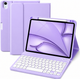 Чохол-клавіатура Vobafe KB-109 QWERTZ з тачпадом лавандовий для iPad Air 11 M4/M3/M2 та Air 5/4 10.9 - изображение 6