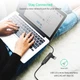 USB-хаб Choetech 4-in-1 USB-C to RJ-45 Gigabyte + 3xUSB 3.0 5Gbps Black (HUB-U02BK) - изображение 6
