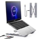 Док-станція Choetech 7-in-1 USB-C to HDMI + USB-C + SD/TF + 2xUSB-A + USB-C PD 100W Silver (HUB-M57-GY) - зображення 4