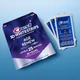 Відбілювальні смужки для зубів Crest 3D Whitestrips Age Renew ㉕ levels whiter (Supreme Bright) - 5 пакетиків (10 смужки) курс 5 днів по 60хв. - зображення 9