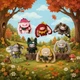 Мягкая игрушка с кольцом Siinono, серия Letsvan, Forest Whisper (сюрпиз-бокс) - изображение 10