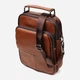 Сумка кросс боди через плечо мужская из натуральная кожи Vintage leather-21951 Светло-коричневая - изображение 1