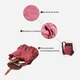 Рюкзак женский тканевый 15 л вмещает формат А4 Vintage leather-22153 Бордовый - изображение 6