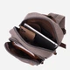 Рюкзак мужской тканевый 5.6 л Vintage leather-22161 Серый - изображение 8