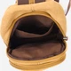 Сумка-рюкзак мужская тканевая 4.5 л Vintage leather-22178 Песочная - изображение 7