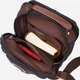 Сумка слінг через плече чоловіча Vintage leather-22192 Чорна - зображення 7