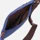 Сумка слинг через плечо мужская Vintage leather-22199 Синяя - изображение 7