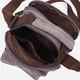 Сумка планшет через плечо мужская Vintage leather-22217 Серая - изображение 9