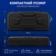 Премиум EVA сумка iPega PG-P5P13 для PlayStation Portal, 2 молнии, ручка, фиксаторы стеков, черная - изображение 6