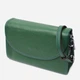 Сумка кросс боди через плечо женская из натуральная кожи Vintage leather-22260 Зеленая - изображение 1
