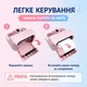 Дитячий фотоапарат миттєвого друку M8 Білий IPS-дисплей 2.4", миттєвий термодрук, 48 МП, відео 1080P, USB Type-C - изображение 6