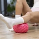 М'яч для пілатесу, йоги і реабілітації Actiget 20 см масажний з насосом Pink (ACT0151) - зображення 9