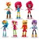 Фігурки 7в1 Дівчата Еквестрії на підставках, 14 см - My Little Pony, Equestria Girls - зображення 1