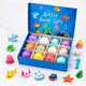 Набор детских бомбочек для ванны 12 шт BATH BOMB GIFT с игрушками-сюрпризами - изображение 1