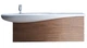 Тумба для ванної LAUFEN ALESSI ONE H4243600976301, золото/матовий, підвісний, 135 см - изображение 1