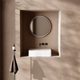 Умивальник NIC DESIGN SEMPLICE 001384001, білий/глянсовий, накладний, 60 см - изображение 4