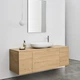 Умивальник NIC DESIGN MILK 001305001, білий/глянсовий, накладний, 66 см - изображение 3