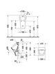 Пісуар DURAVIT DURASTYLE, прямокутна, санфаянс - изображение 3