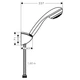 Лійка для душу HANSGROHE CROMETTA 85 27577000, хром, кругла - изображение 2