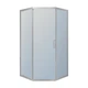 Душова кабіна IMPRESE SCALA s09806059GR, п'ятикутна, скло, алюміній - зображення 1