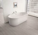 Кам'яна ванна DURAVIT LUV, пристінний, напівкругла - изображение 4