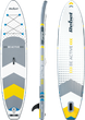 Nadmuchiwana deska SUP Rebel ACTIVE 350 x 81 x 15 cm z wiosłem, pompką i torbą do przechowywania Biała RBA4501 (5901890120678) - obraz 2