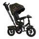 Дитячий триколісний велосипед Best Trike 6088 626-87F, поворотне сидіння 360°, надувні колеса, музика USB/Bluetooth, фара, батьківська ручка - зображення 3