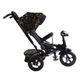 Дитячий триколісний велосипед Best Trike 6088 626-87F, поворотне сидіння 360°, надувні колеса, музика USB/Bluetooth, фара, батьківська ручка - зображення 5
