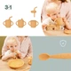 Набор посуды детский силиконовый Babymoov - Little Arty (от 9 мес) (A005410) - изображение 7