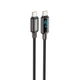 Кабель для зарядки Foneng X117 Type-C на Type-C 60W 1.2 м универсальный смарт для быстрой зарядки айфона iPhone телефона повербанка шнуры для смартфонов и планшетов - изображение 1