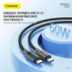 Кабель для зарядки Foneng X117 Type-C на Type-C 60W 1.2 м универсальный смарт для быстрой зарядки айфона iPhone телефона повербанка шнуры для смартфонов и планшетов - изображение 6
