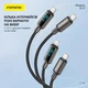 Кабель для зарядки Foneng X117 Type-C на Type-C 60W 1.2 м универсальный смарт для быстрой зарядки айфона iPhone телефона повербанка шнуры для смартфонов и планшетов - изображение 10