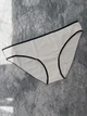 Бавовняні трусики Thirdlove Everyday Cotton Bikini - Розмір: 3X стегна 138-144 см - Чорно-білий - изображение 1