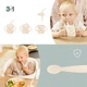 Набор посуды детский силиконовый Babymoov - Little Roar (от 9 мес) (A005409) - изображение 5