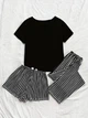 Женский пижамный комплект 3в1 L 003102 - изображение 2