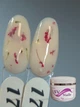 Гель з сухоцвітами для декору нігтів Flowers Gel SVN 17 (5гр) бежевий - изображение 1