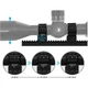 Кільця 30 мм / 34 мм DISCOVERY Heavy Duty Angle-Adjustable регульований нахил 30/60/90 MOA (2601006) на Picatinny - зображення 5