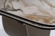 Стол обеденный раскладной в гостиную/кухню Infinity Ceramic 160(+80)х95 Signal коричневый/белый AMBER BIANCO (металл/закаленное стекло/керамика) (INFINITYBBR160) - изображение 8