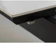 Стол обеденный раскладной в гостиную/кухню Logan Ceramic 160(+40)х90 Signal черный/белый (металл/МДФ/керамика) (LOGANBC160) - изображение 7
