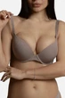 Бюстгальтер push-up 9401 Balaloum кава 80C - зображення 1
