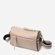 Сумка кросс боди через плечо женская из натуральная кожи Vintage leather-22263 Бежевая - изображение 3